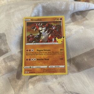 Groudon 017/025 25th Anniversary Celebration Pokemon TCG